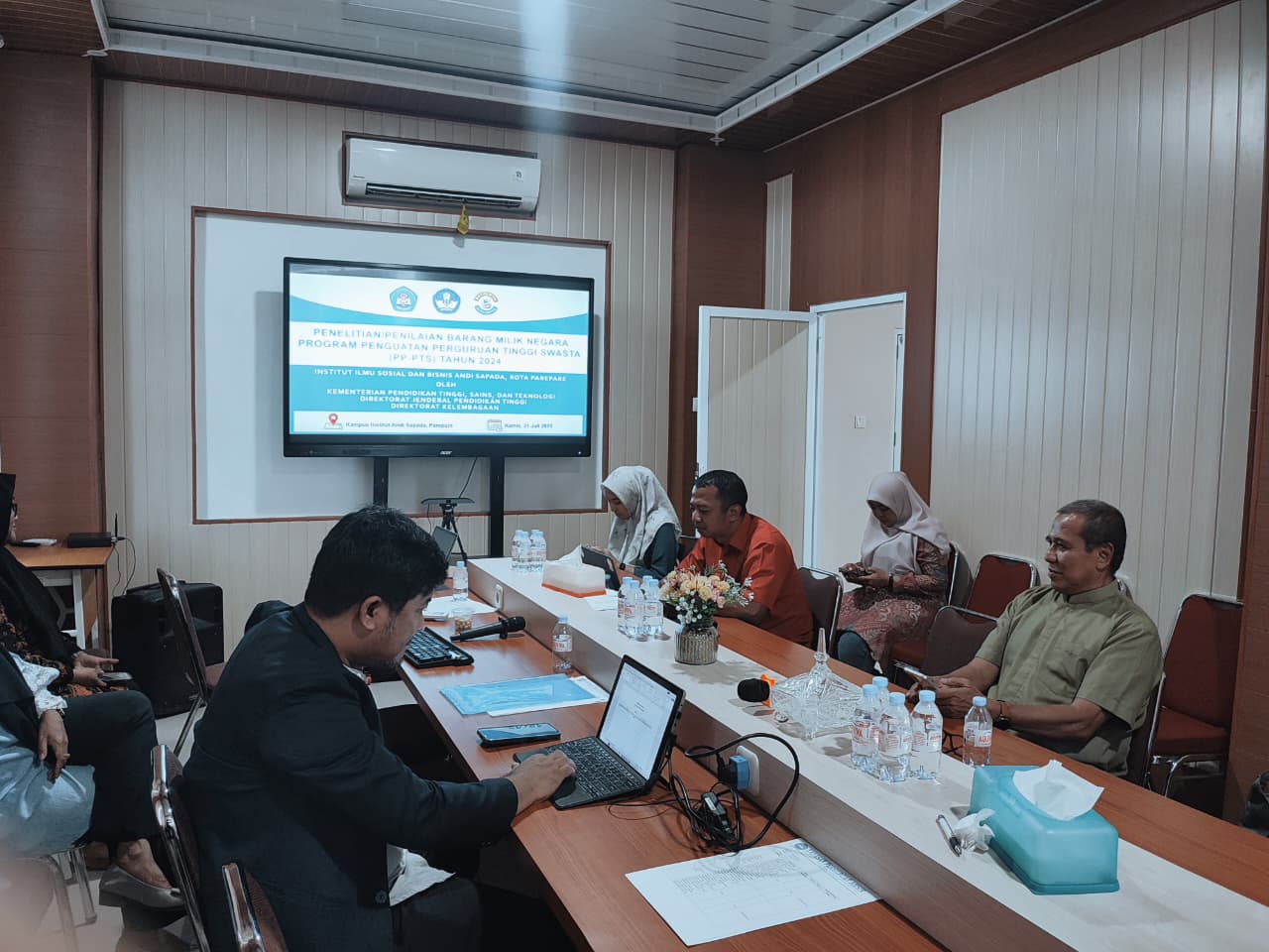 You are currently viewing Monitoring Visitasi Tim Penilaian BMN PP-PTS TA 2024 Direktorat Kelembagaan Kemdikti di Institut Andi Sapada Parepare Berjalan Optimal