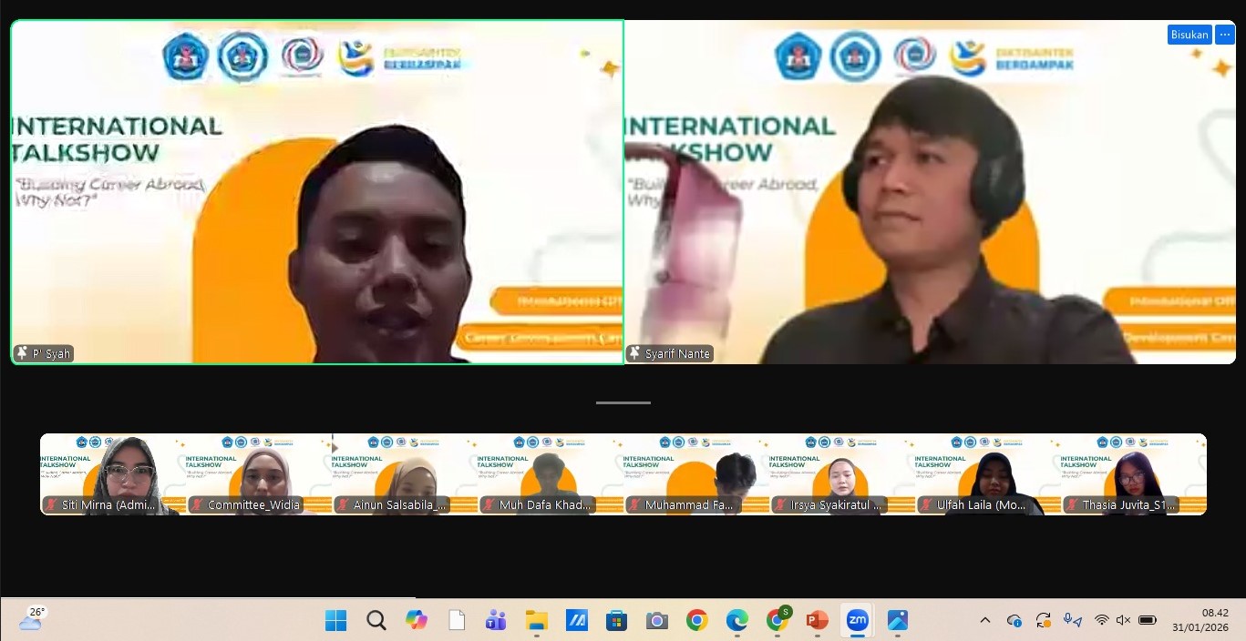 You are currently viewing Institut Andi Sapada Gelar International Talkshow Bersama Narasumber dari Sydney Australia